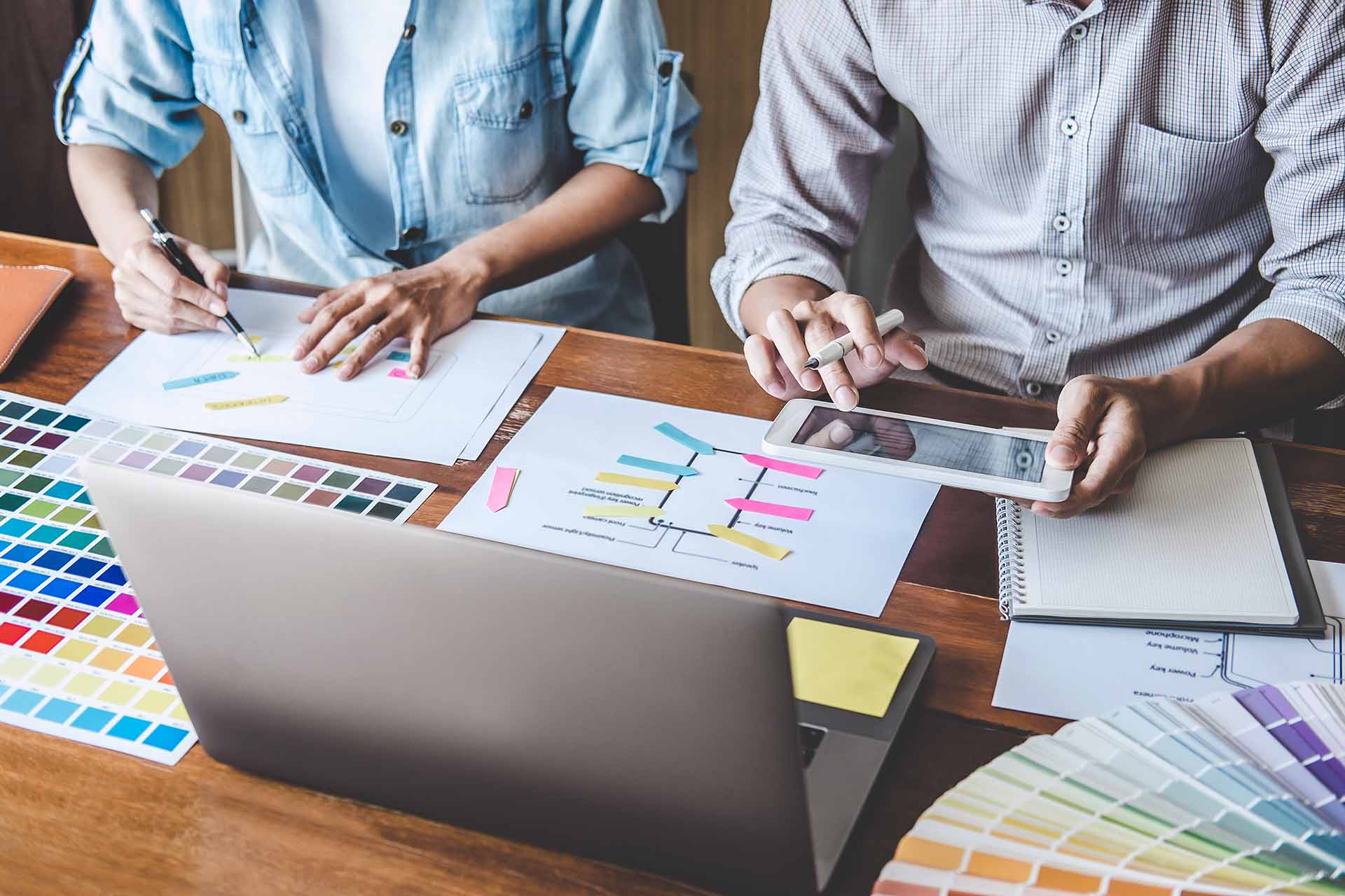 2team-of-creative-web-graphic-designer-planning-2022-11-15-15-25-52-utc graphic design photo